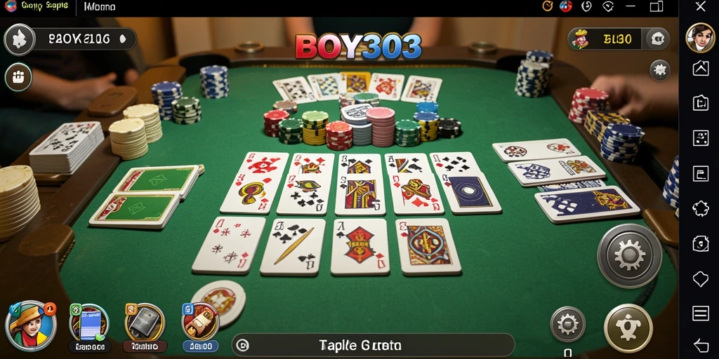 Gameplay seru dalam BOY303 yang menciptakan pengalaman gaple unik.