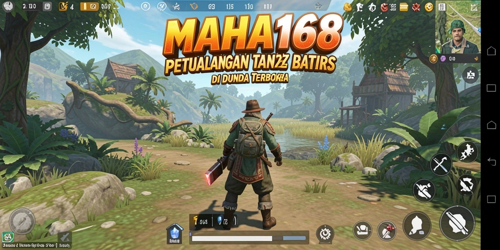 Tampilan gameplay menakjubkan di dunia terbuka MAHA168.