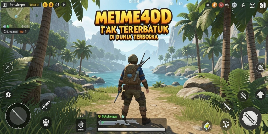 Gameplay menarik di dunia terbuka MEME4D dengan eksplorasi tanpa batas.