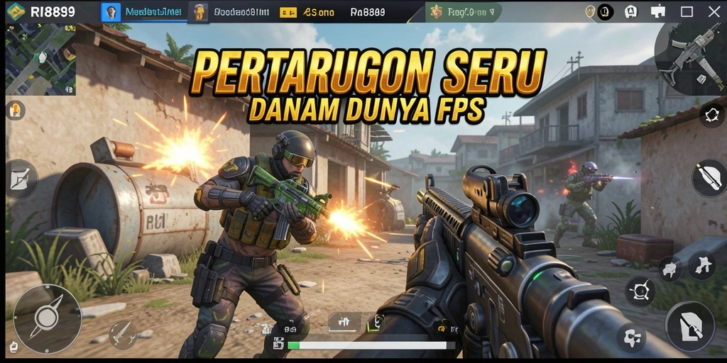 Tangkapan layar gameplay RI889 menampilkan pertarungan intens dan aksi mendebarkan.